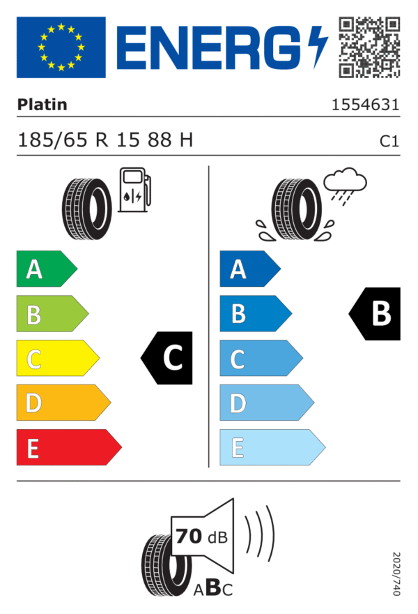 PNEU PLATIN 185/65R15 RP320 SUMMER – Image 2